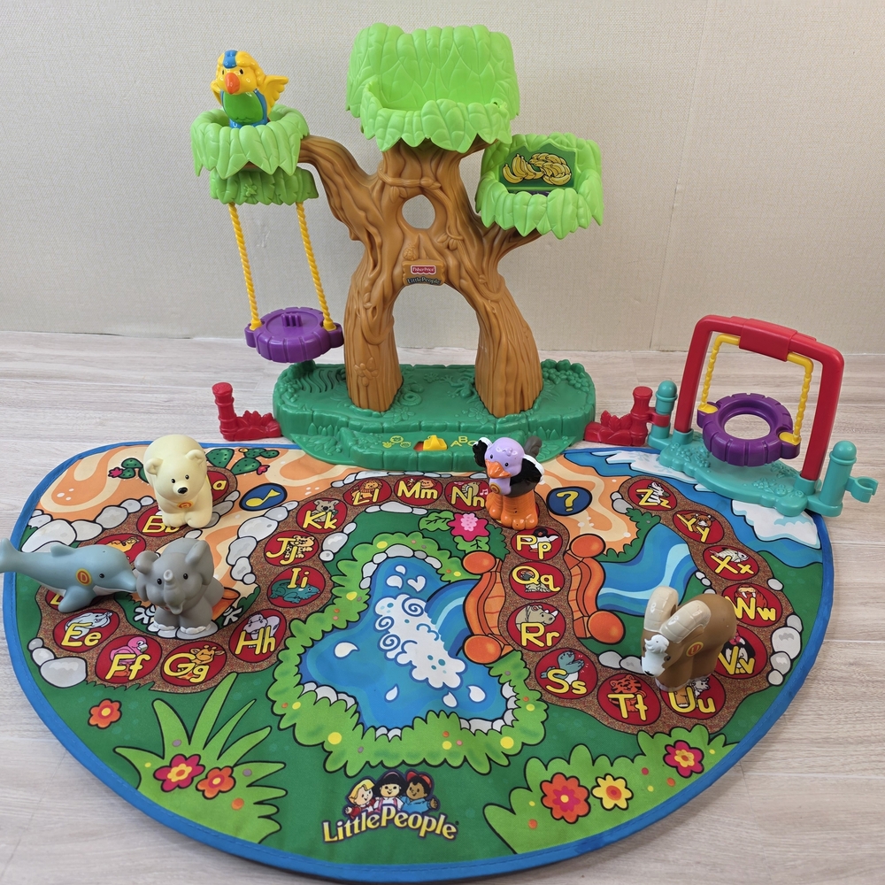 Vintage Little People Zoo Talker Play Set